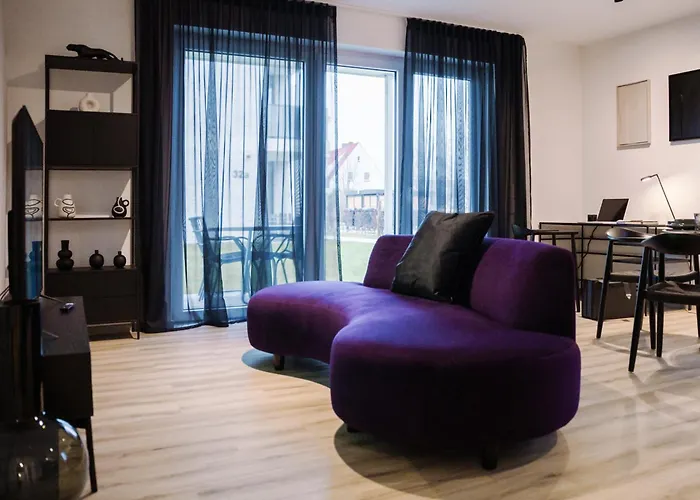 Lio Suite Deluxe Apartment Kueche Terrasse Parken Netflix
