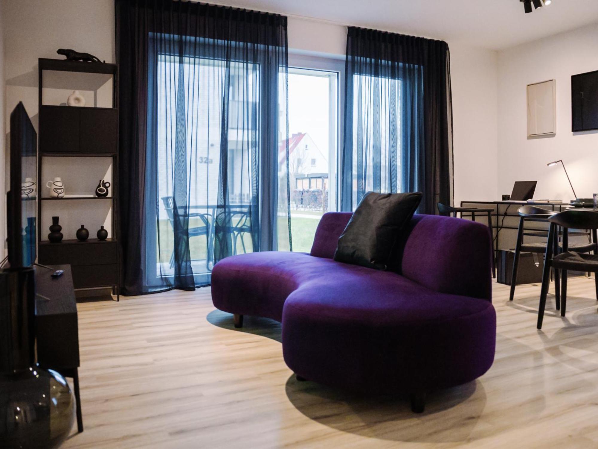 Lio Deluxe Kueche Terrasse Parken Netflix Apartment Lubbecke