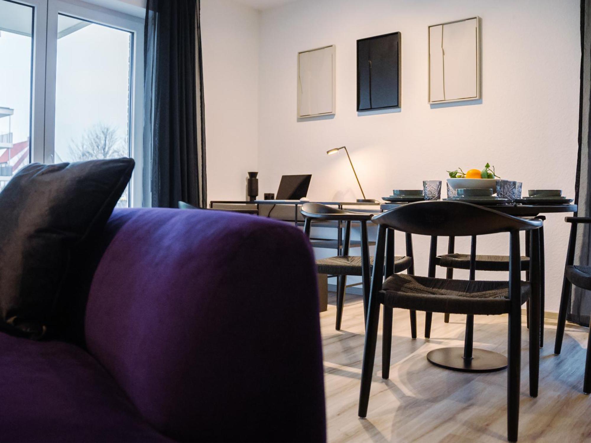 Apartment Lio Deluxe Kueche Terrasse Parken Netflix Lubbecke