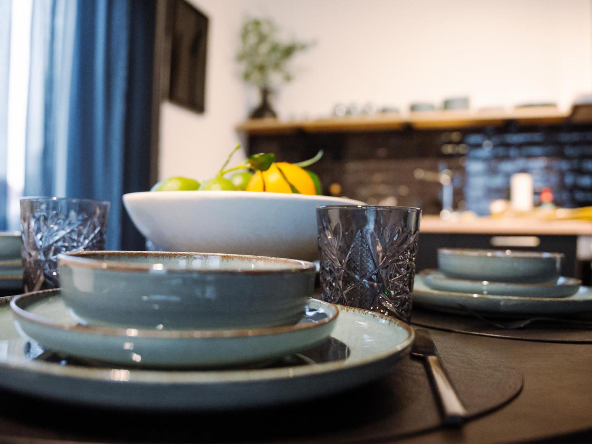 Lio Deluxe Kueche Terrasse Parken Netflix Apartment Lubbecke